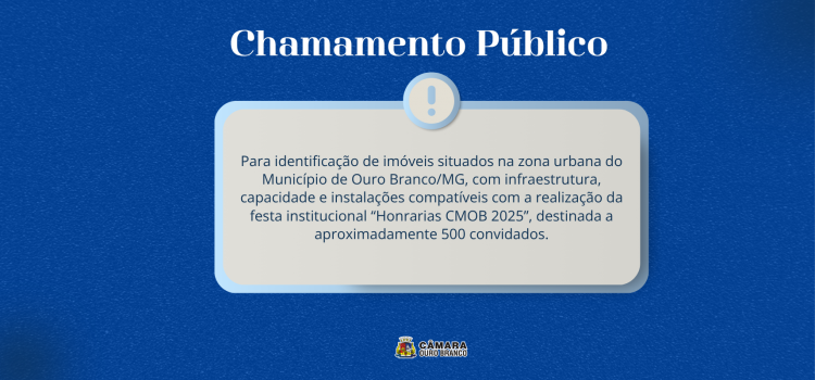Chamamento Público