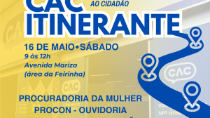 CAC Itinerante leva serviços à população!
